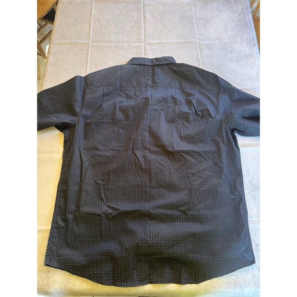 NWT Weatherproof size 2XL navy blue comfort stretch short sleeve shirt mens - Picture 6 of 6